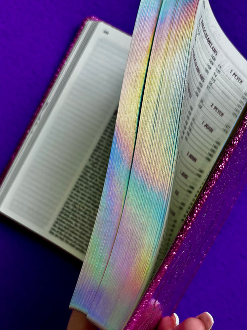 Twinkling Purple Bible